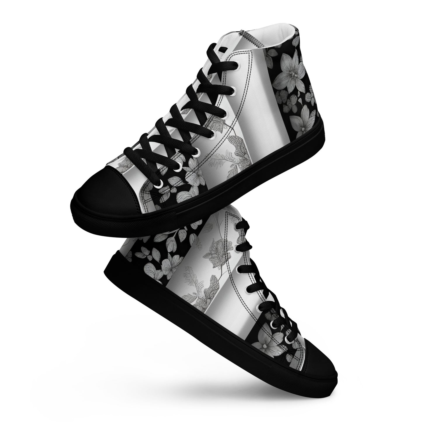 Women’s high top canvas shoes