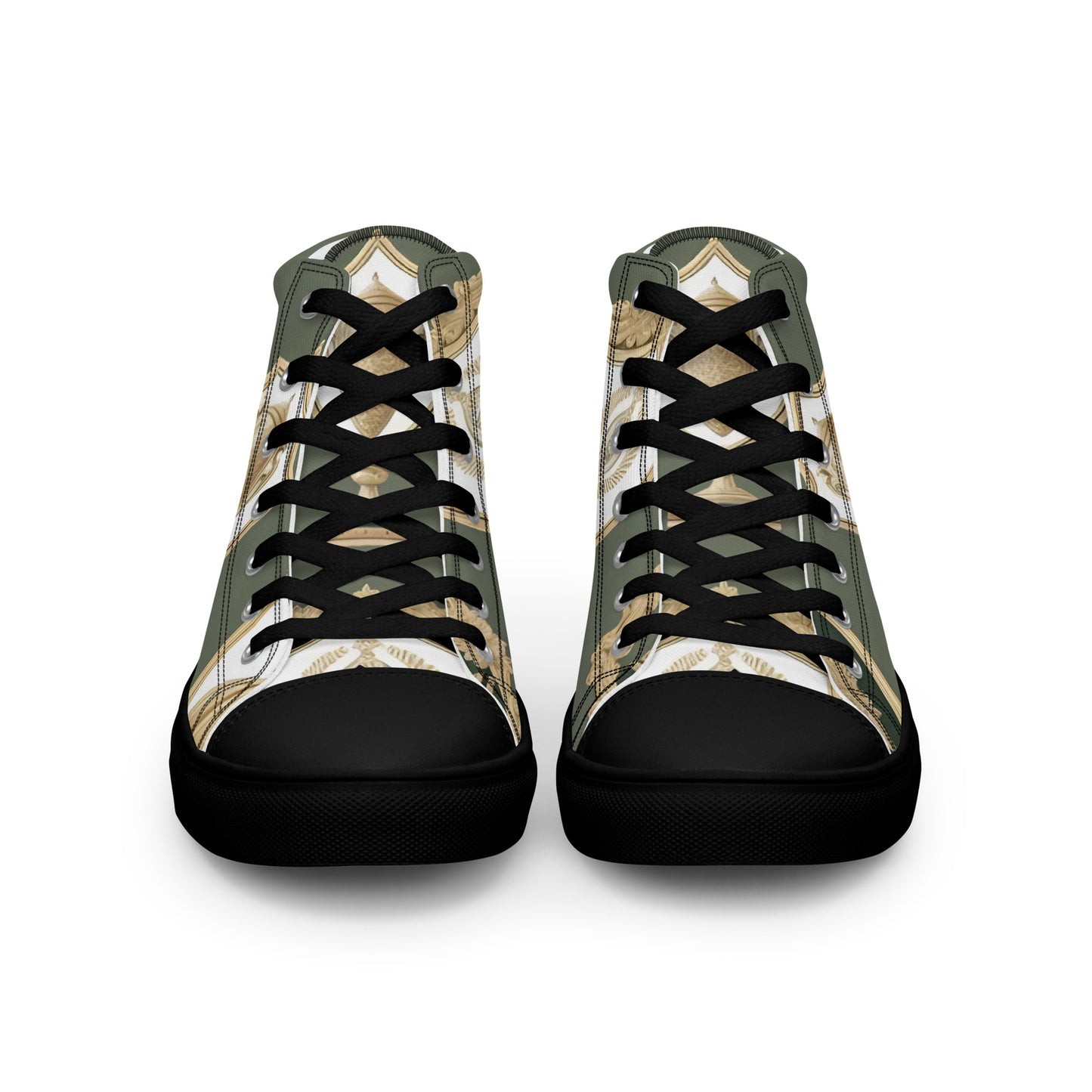 Women’s high top canvas shoes