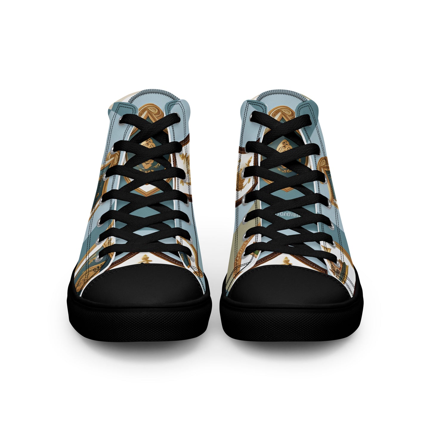 Women’s high top canvas shoes