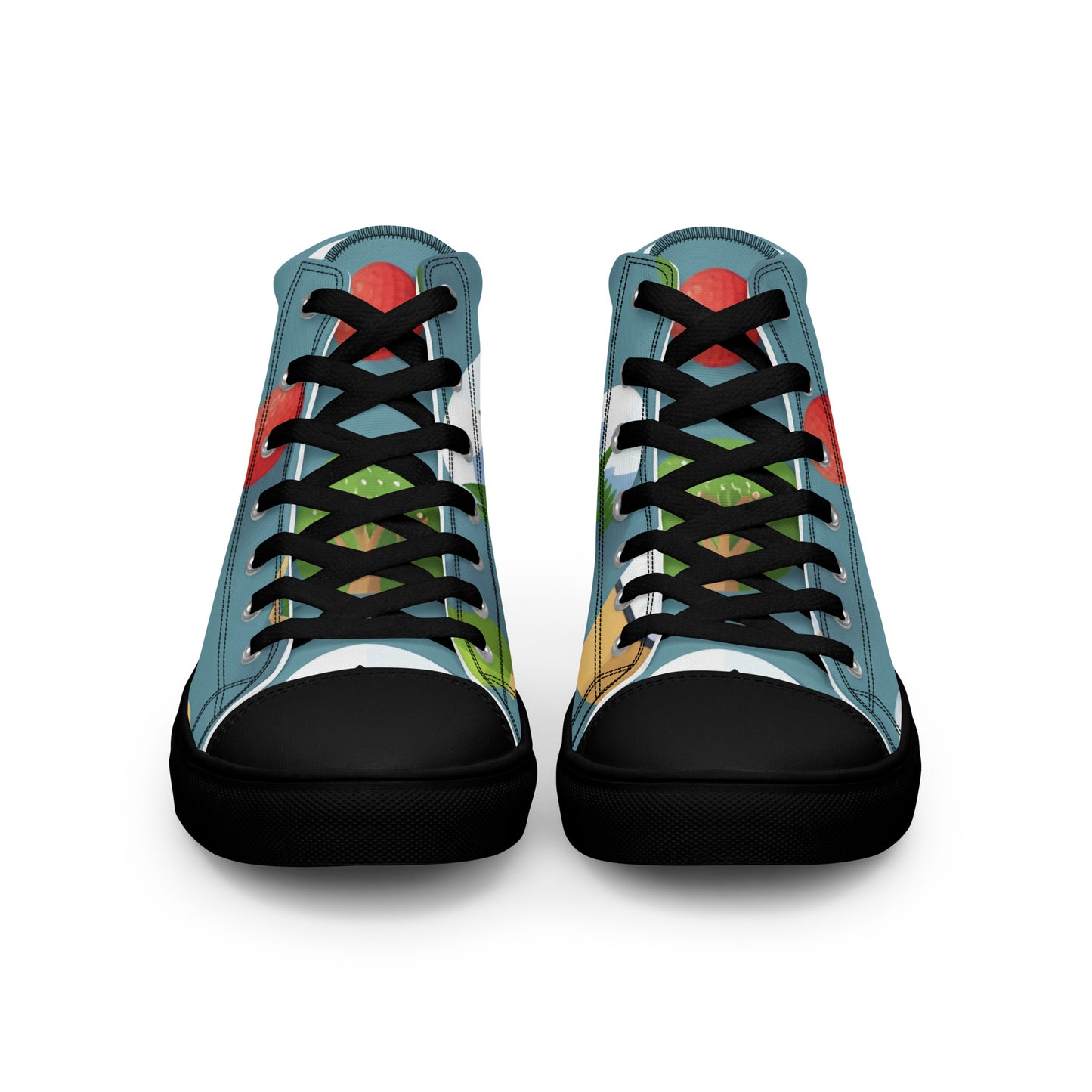 Women’s high top canvas shoes