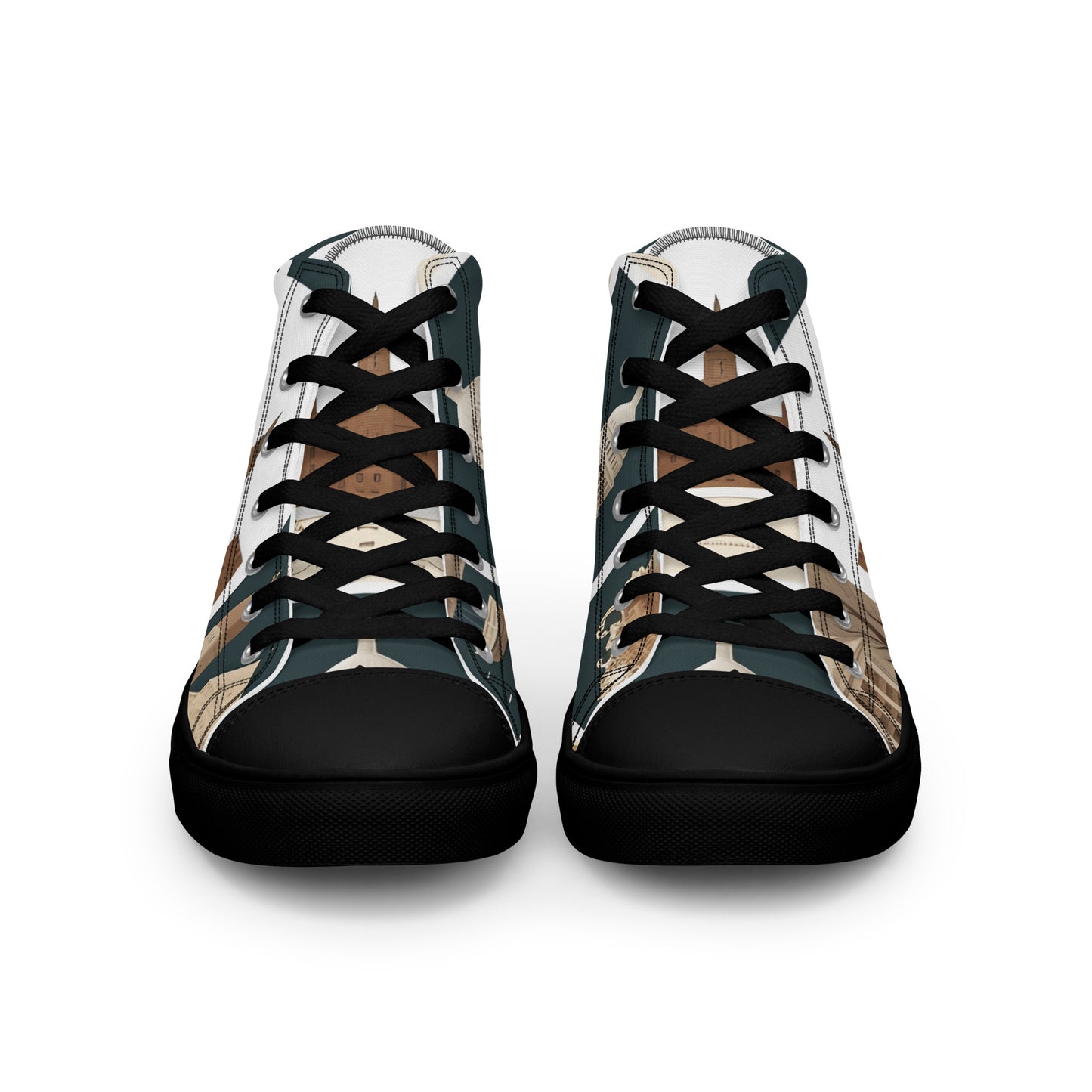 Women’s high top canvas shoes