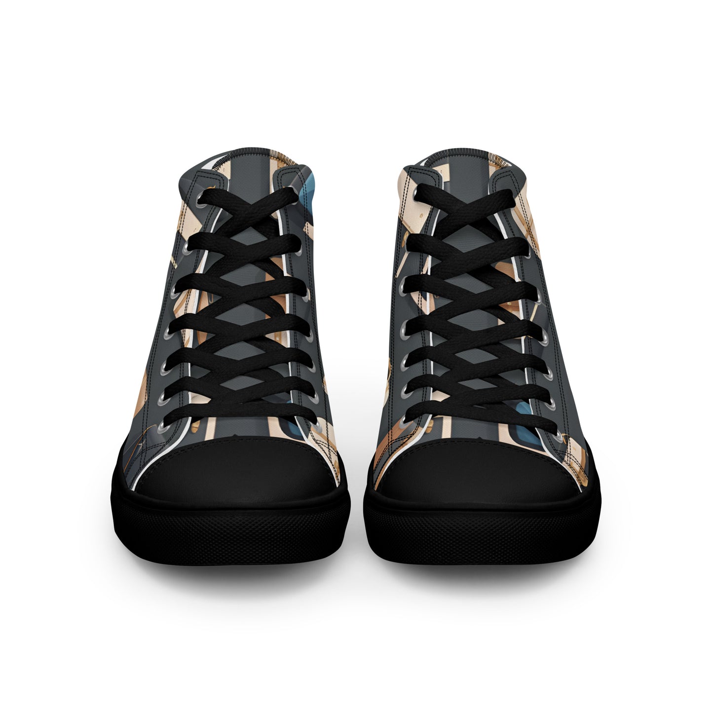 Women’s high top canvas shoes