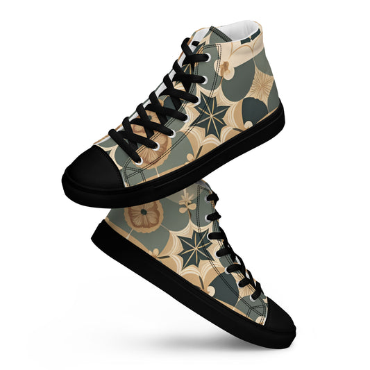 Women’s high top canvas shoes