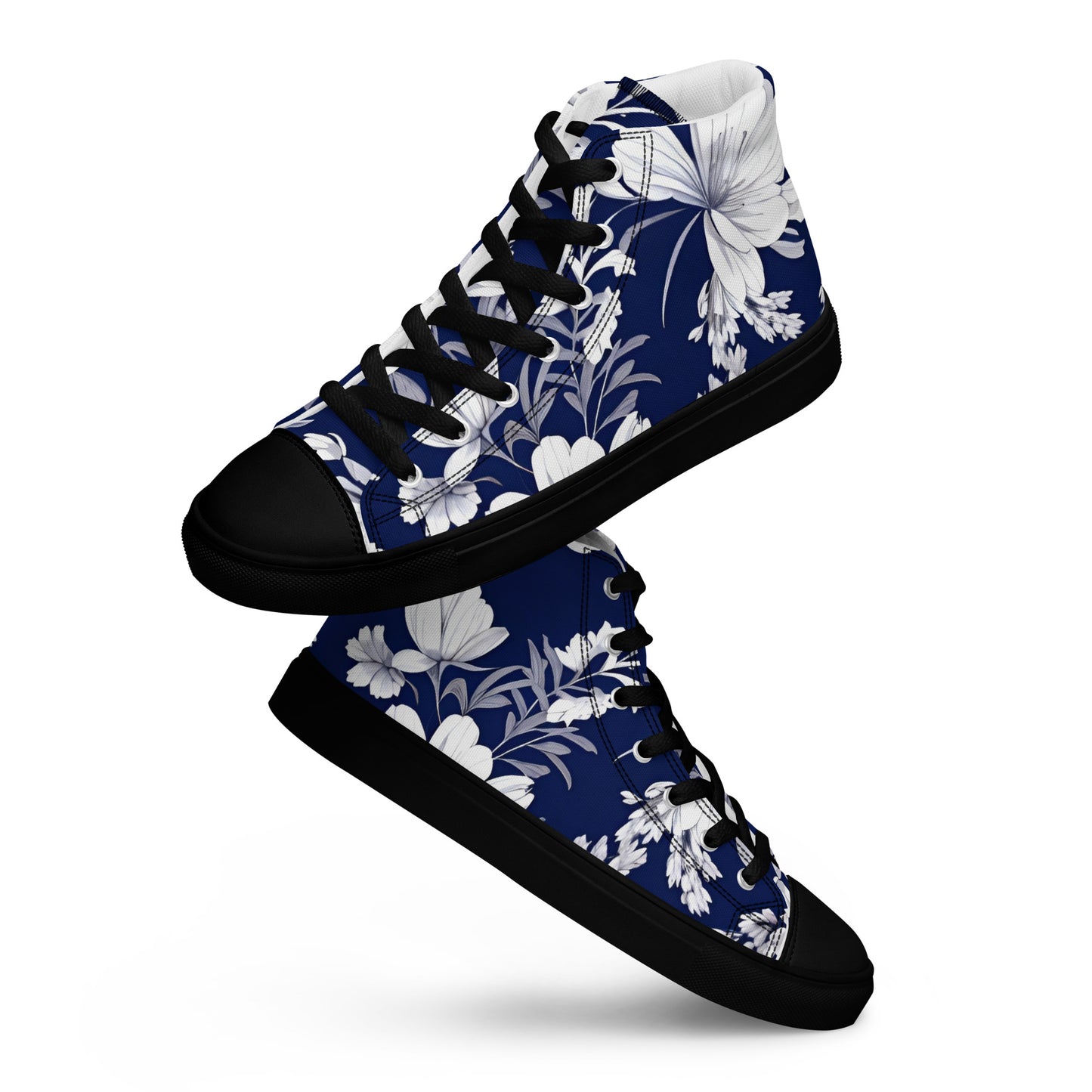 Women’s high top canvas shoes