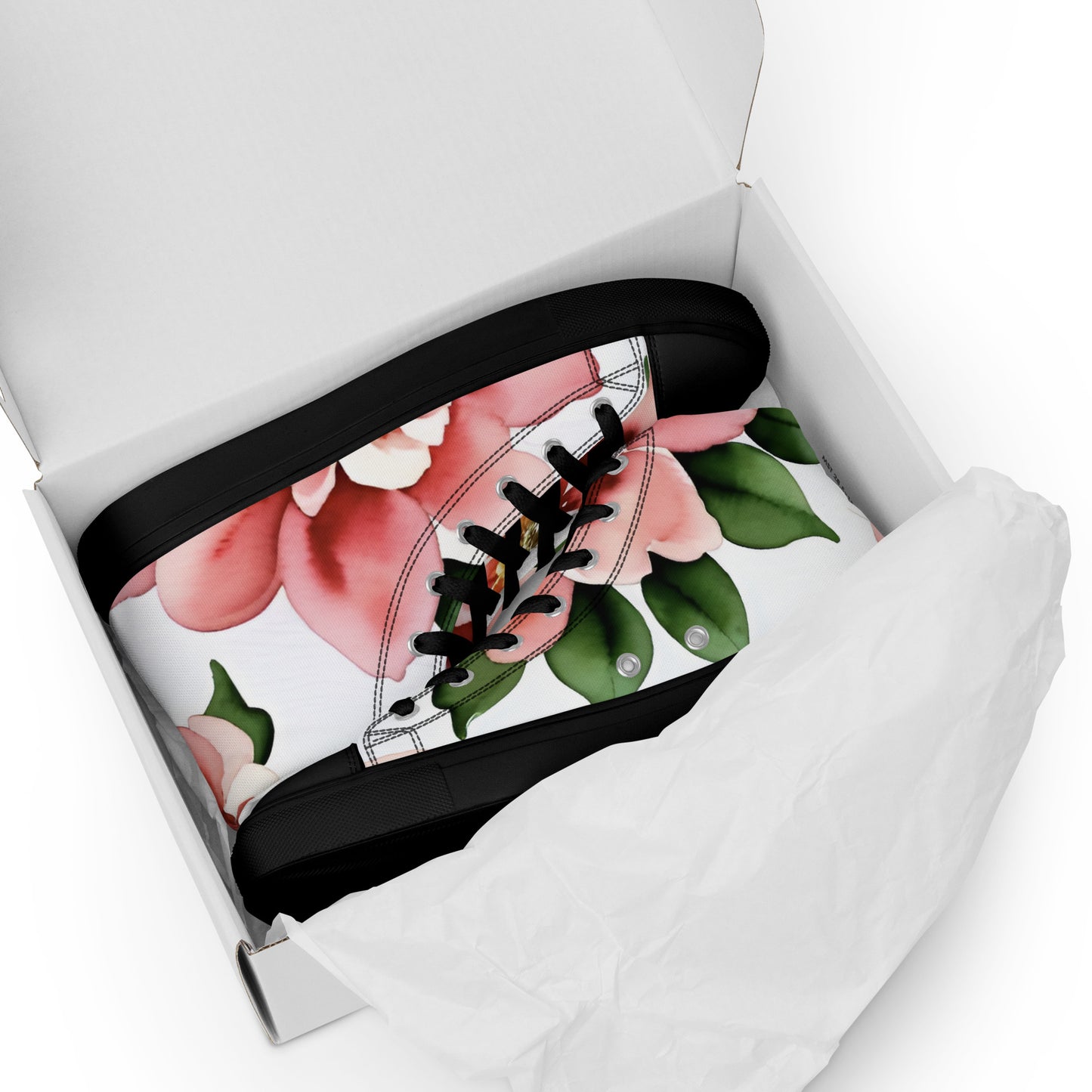 Women’s high top canvas shoes