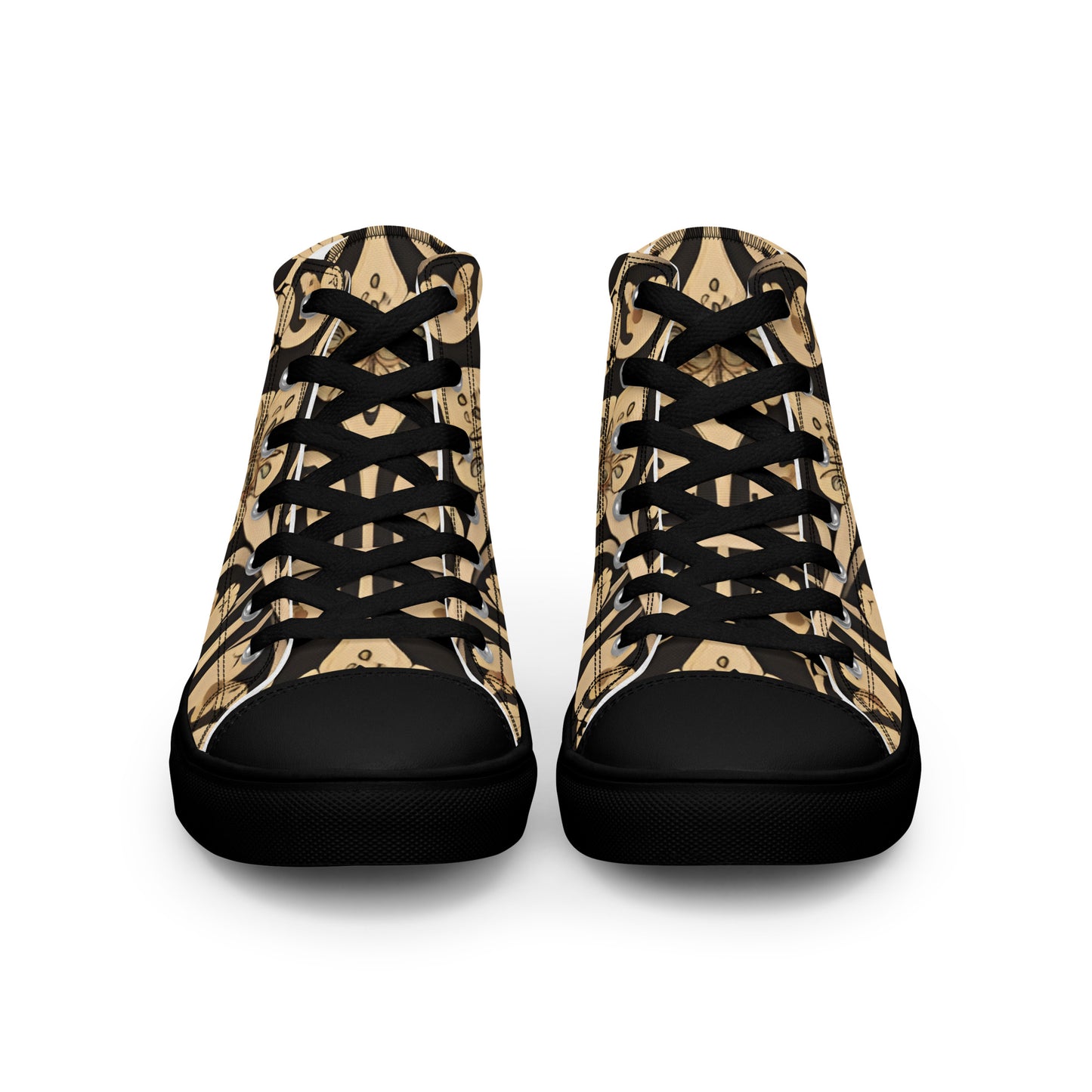 Women’s high top canvas shoes