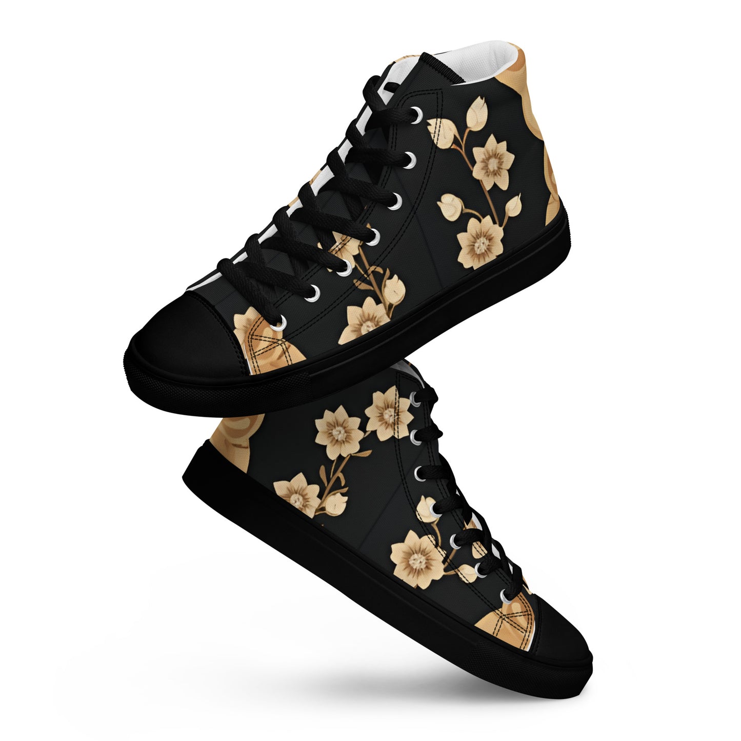 Women’s high top canvas shoes