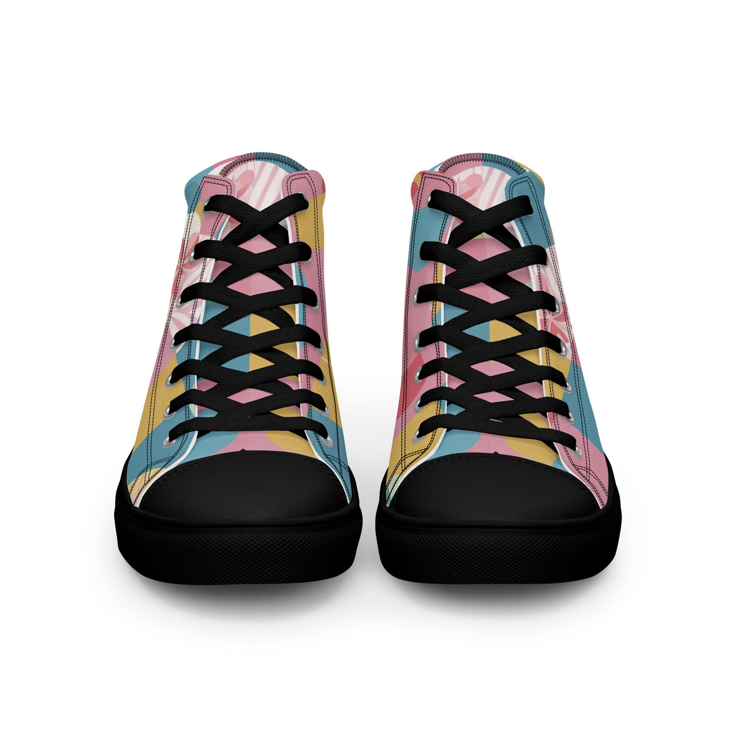 Women’s high top canvas shoes