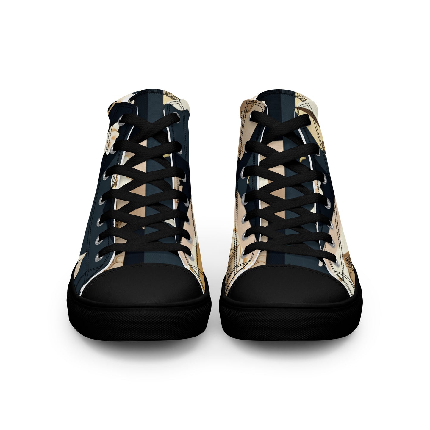 Women’s high top canvas shoes