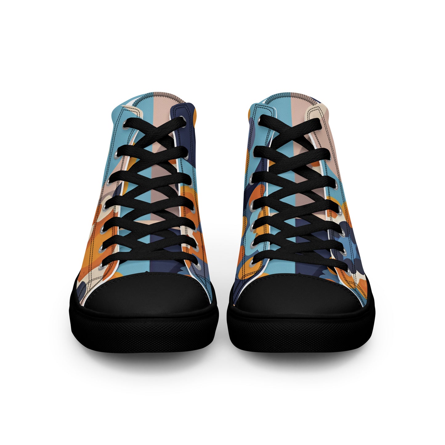 Women’s high top canvas shoes