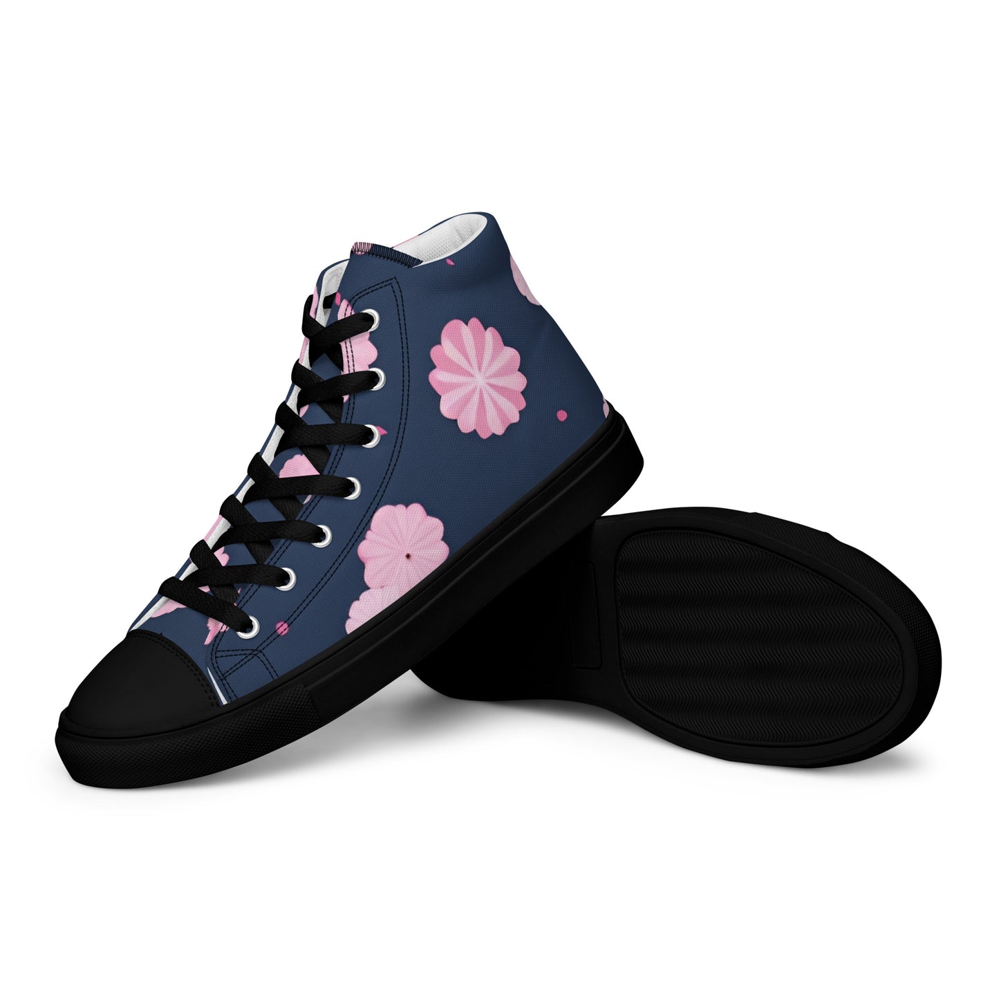 Women’s high top canvas shoes