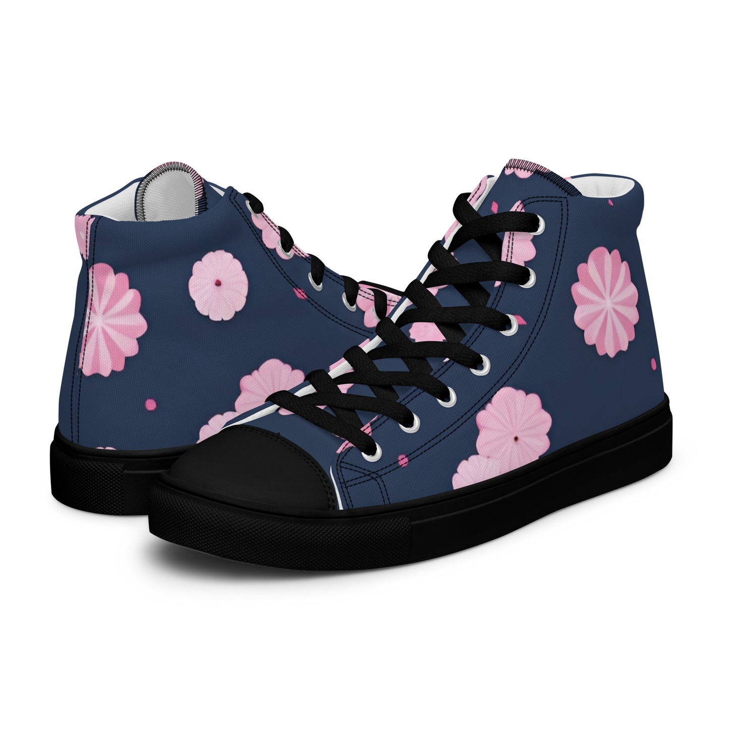 Women’s high top canvas shoes