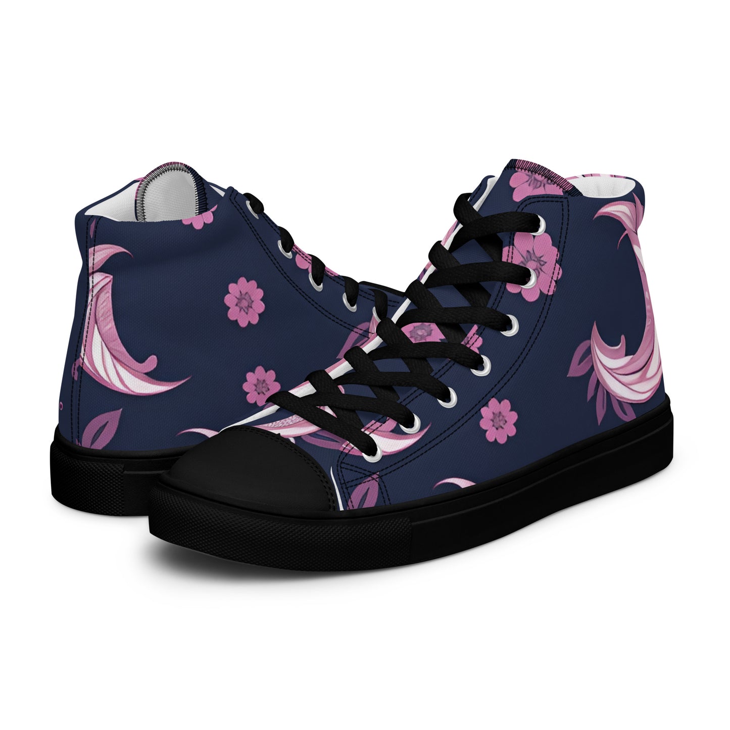 Women’s high top canvas shoes