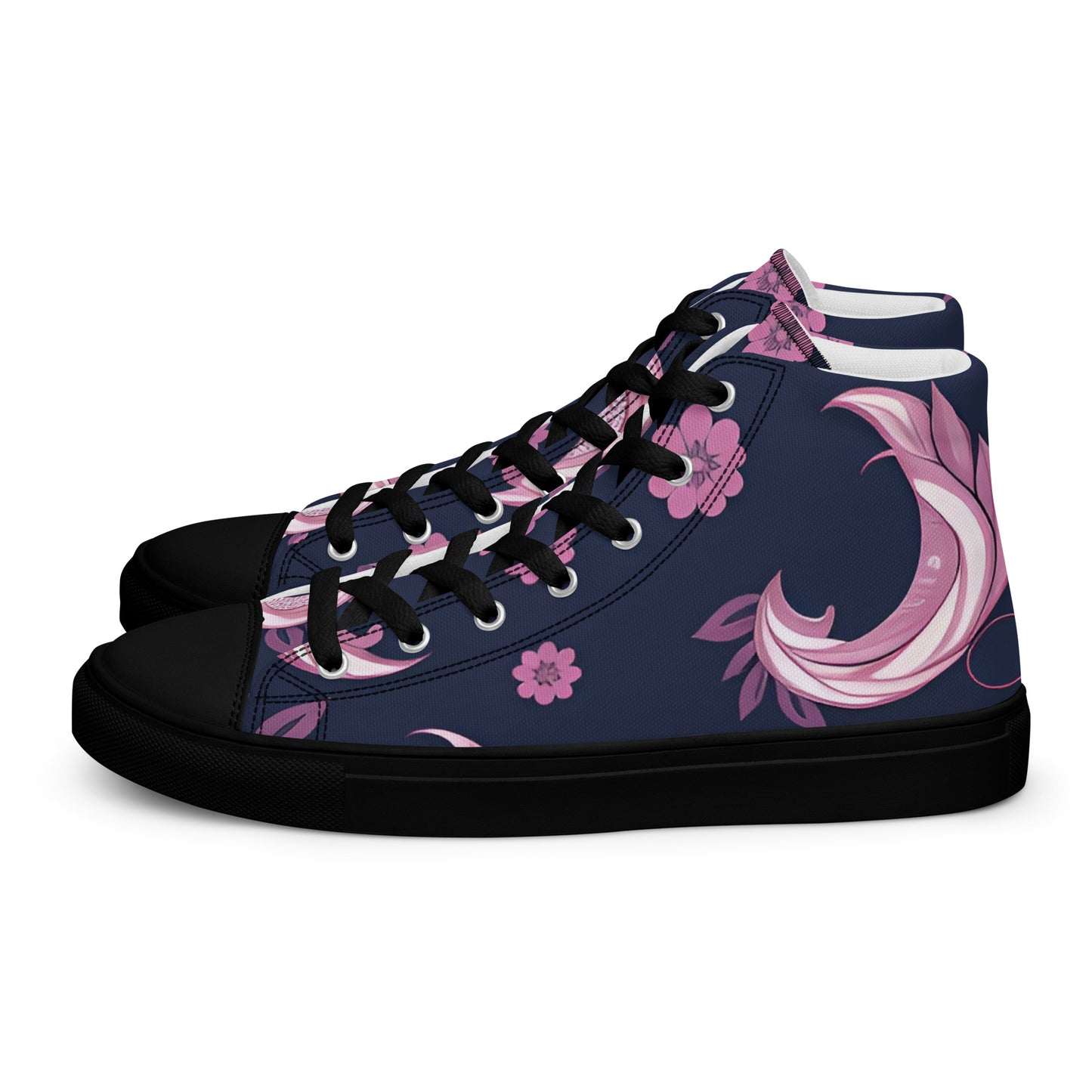 Women’s high top canvas shoes