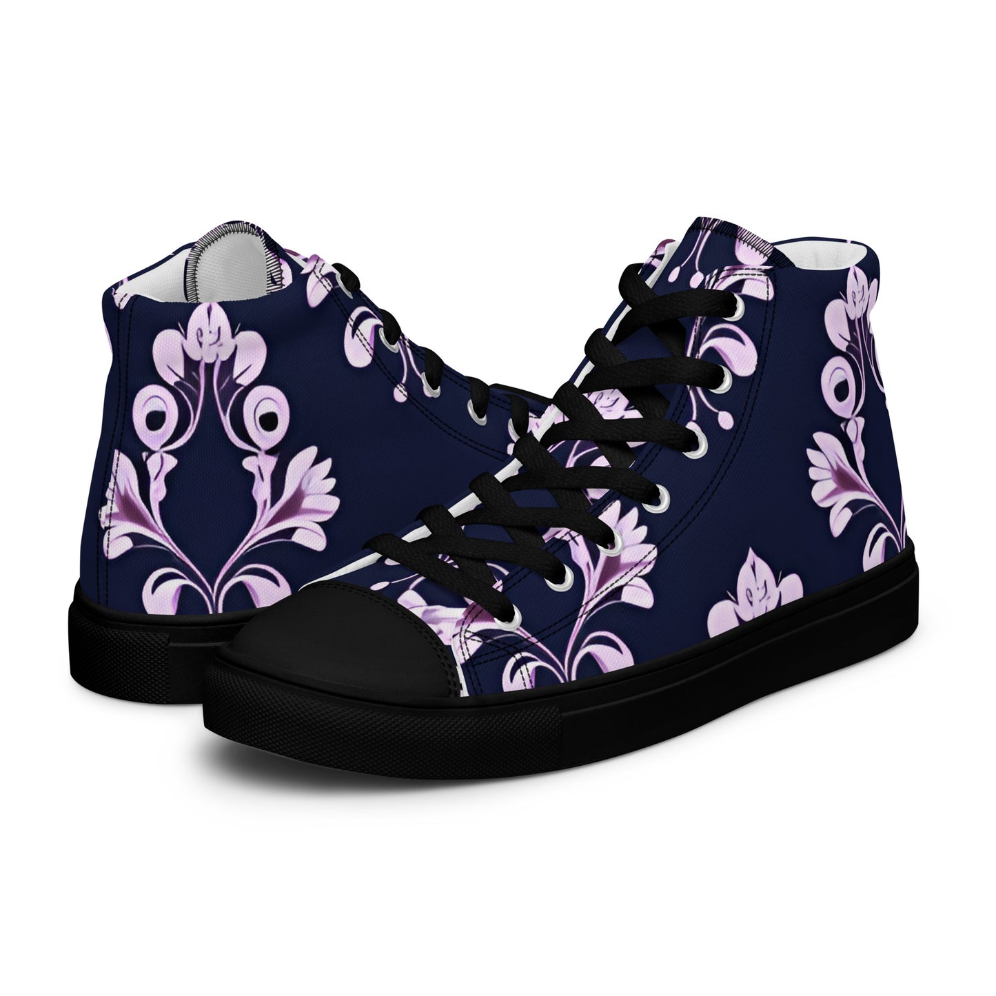 Women’s high top canvas shoes