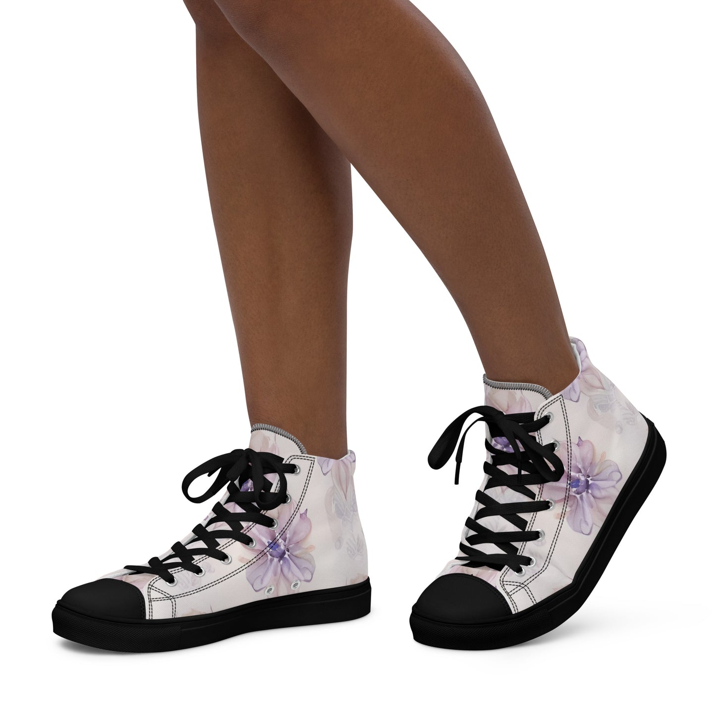 Women’s high top canvas shoes