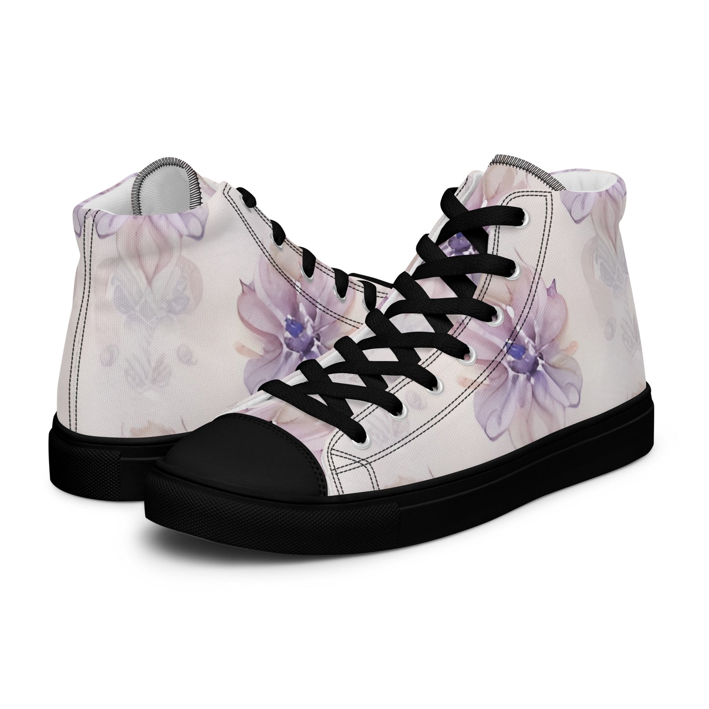 Women’s high top canvas shoes