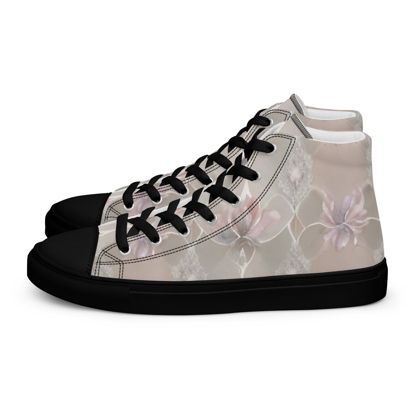 Women’s high top canvas shoes