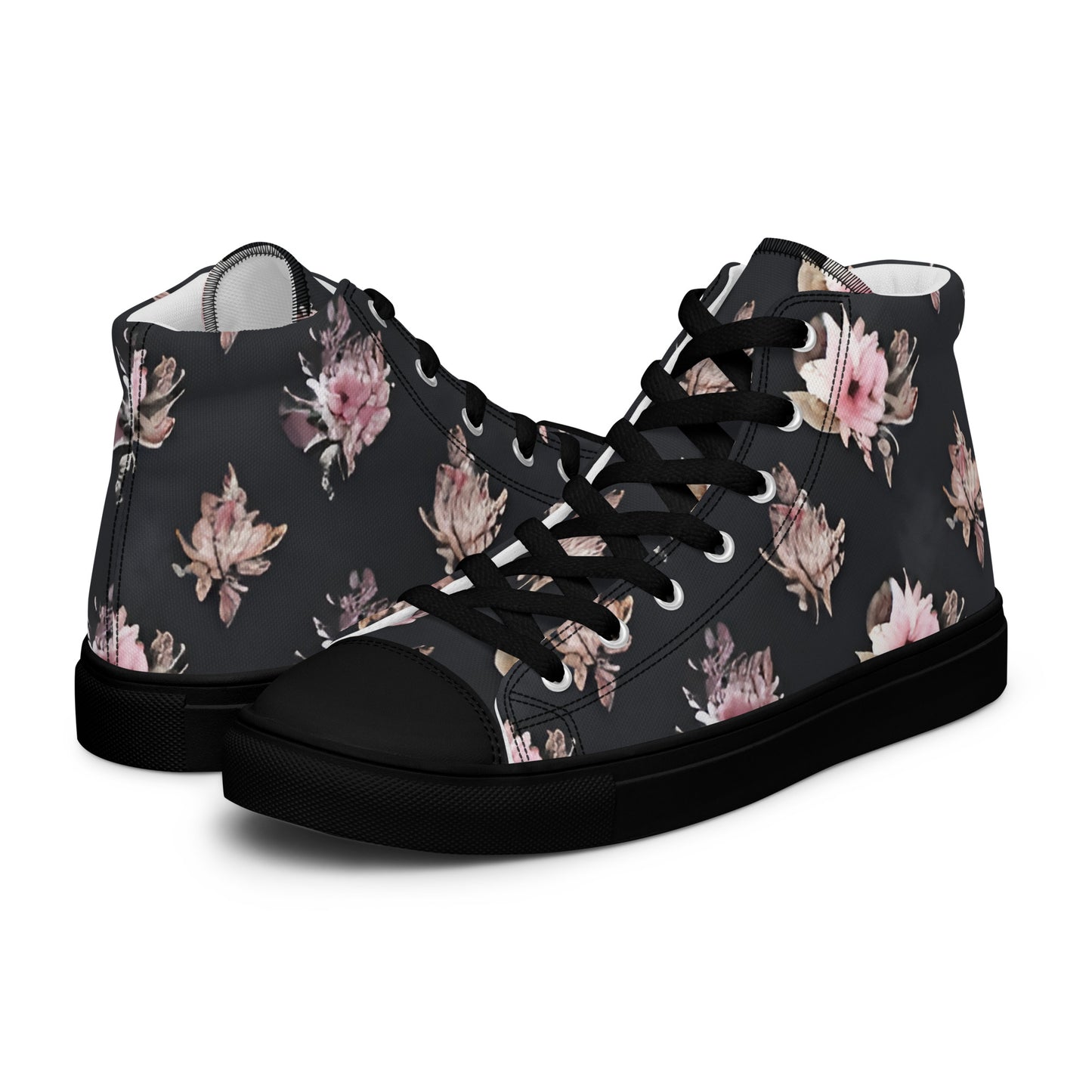 Women’s high top canvas shoes