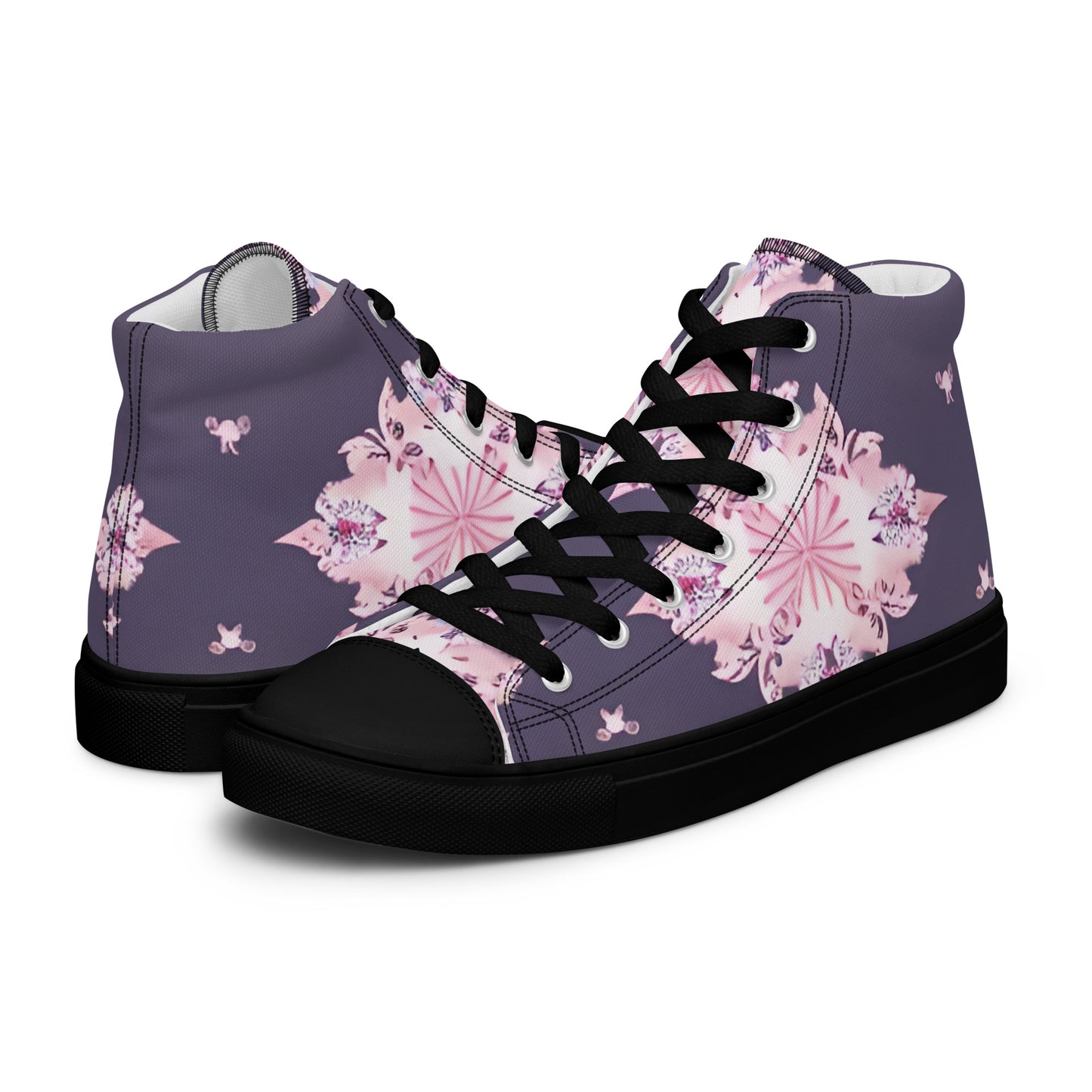 Women’s high top canvas shoes