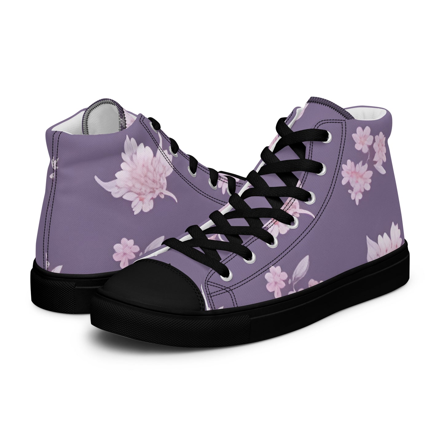 Women’s high top canvas shoes