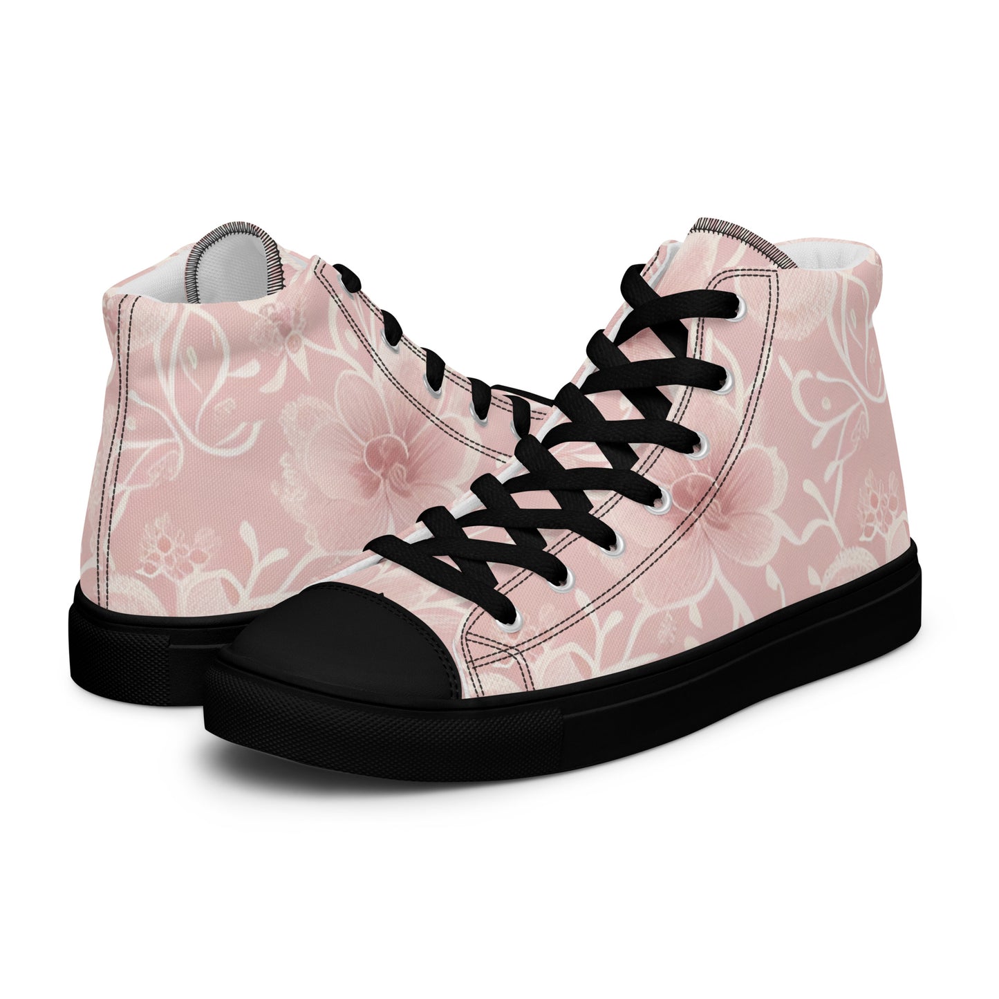 Women’s high top canvas shoes