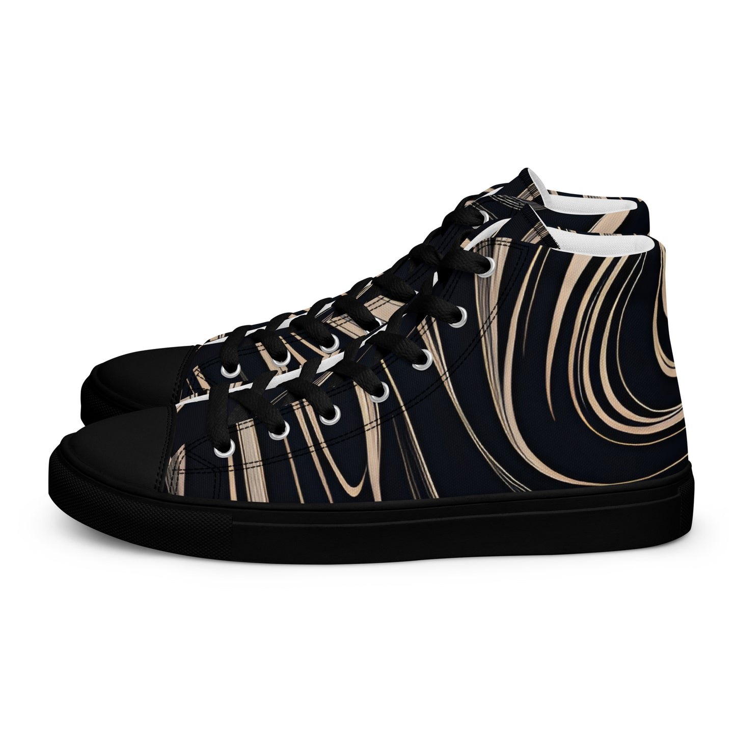 Women’s high top canvas shoes