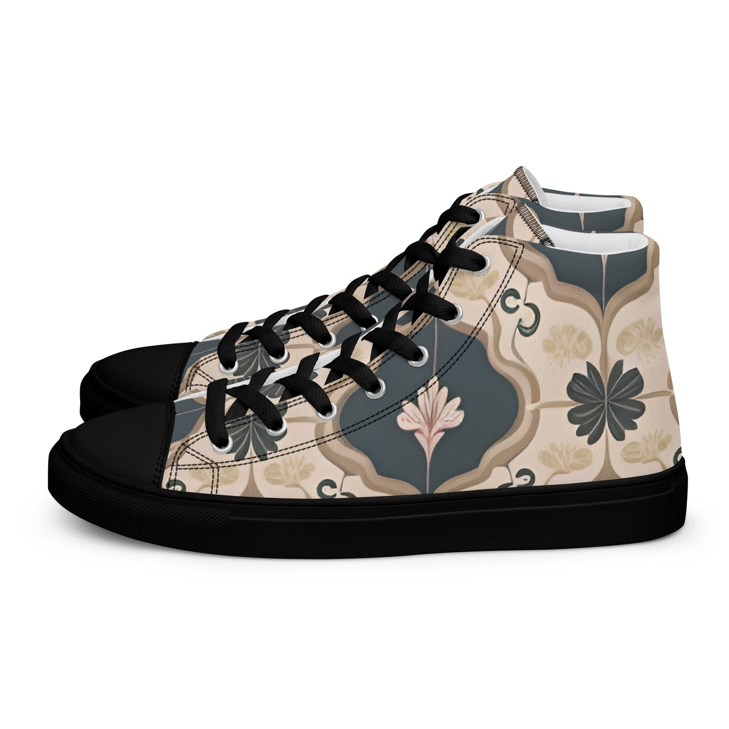 Women’s high top canvas shoes