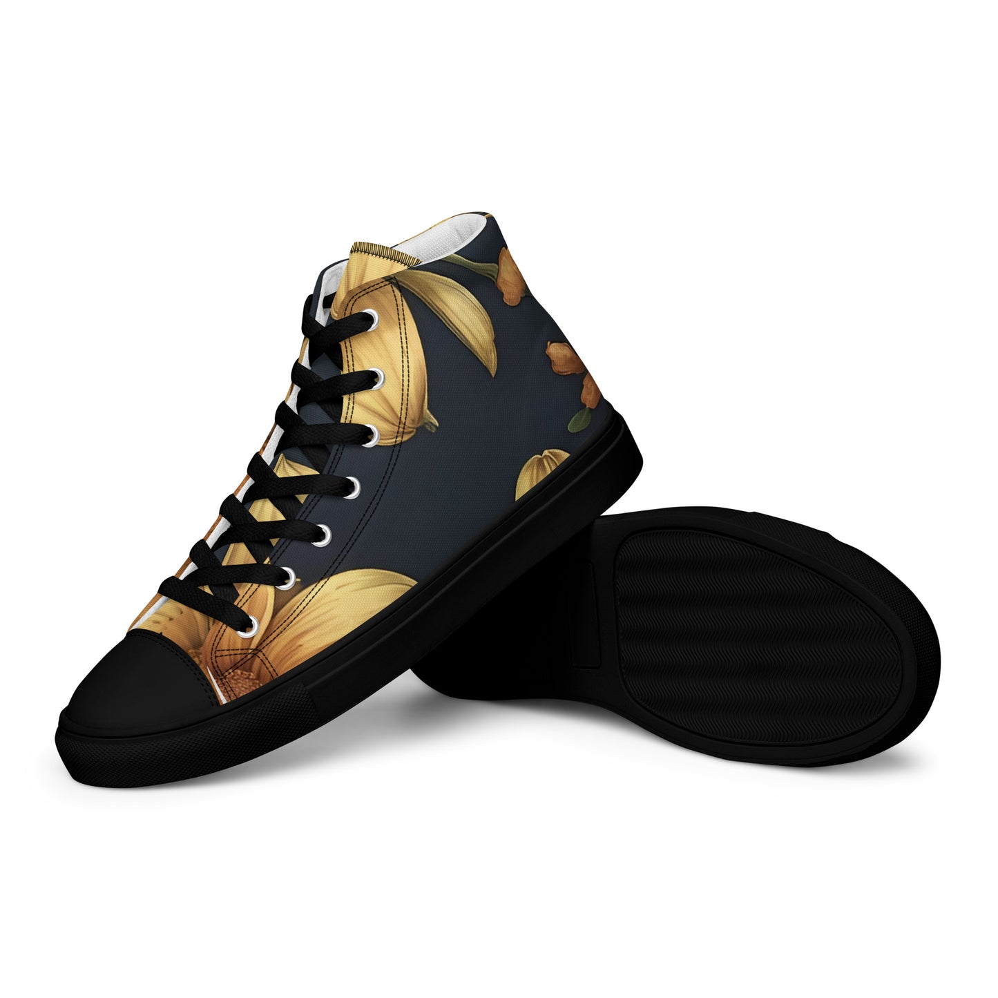 Women’s high top canvas shoes