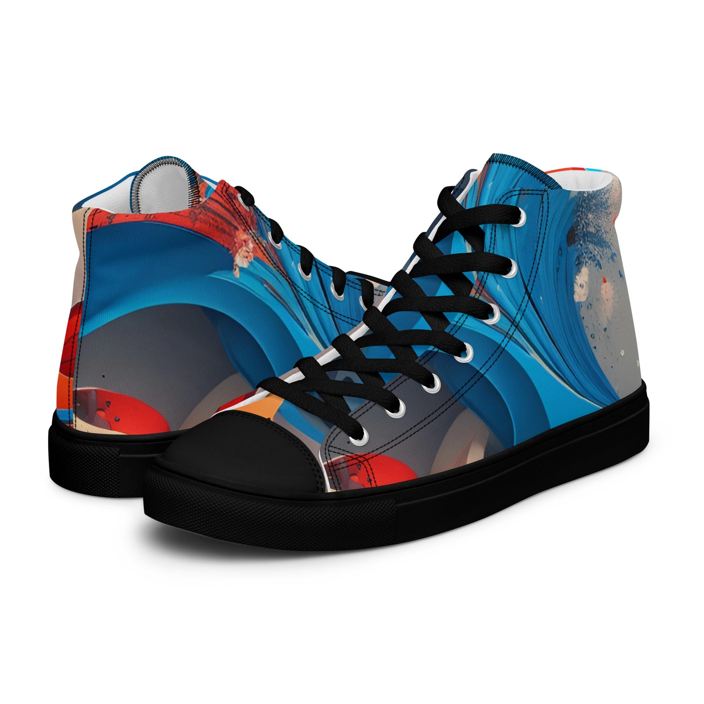 Women’s high top canvas shoes