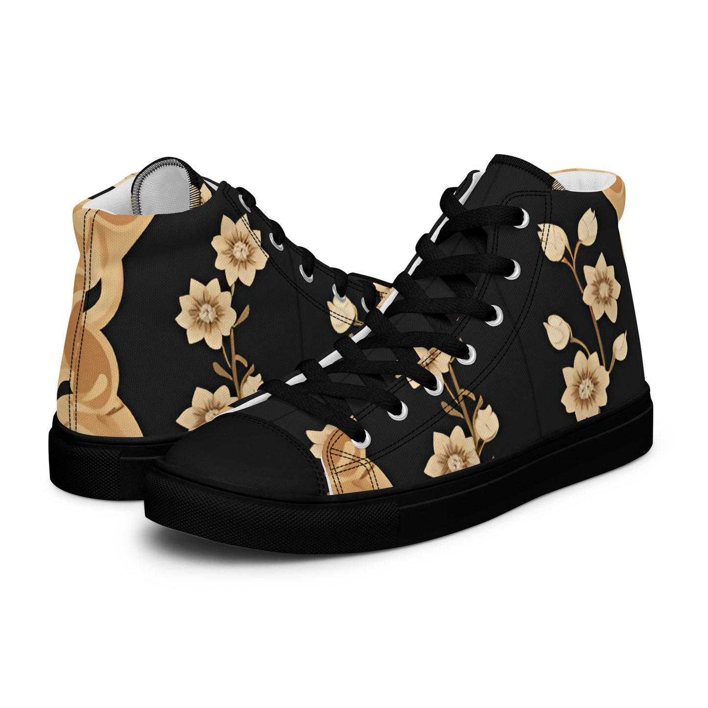 Women’s high top canvas shoes