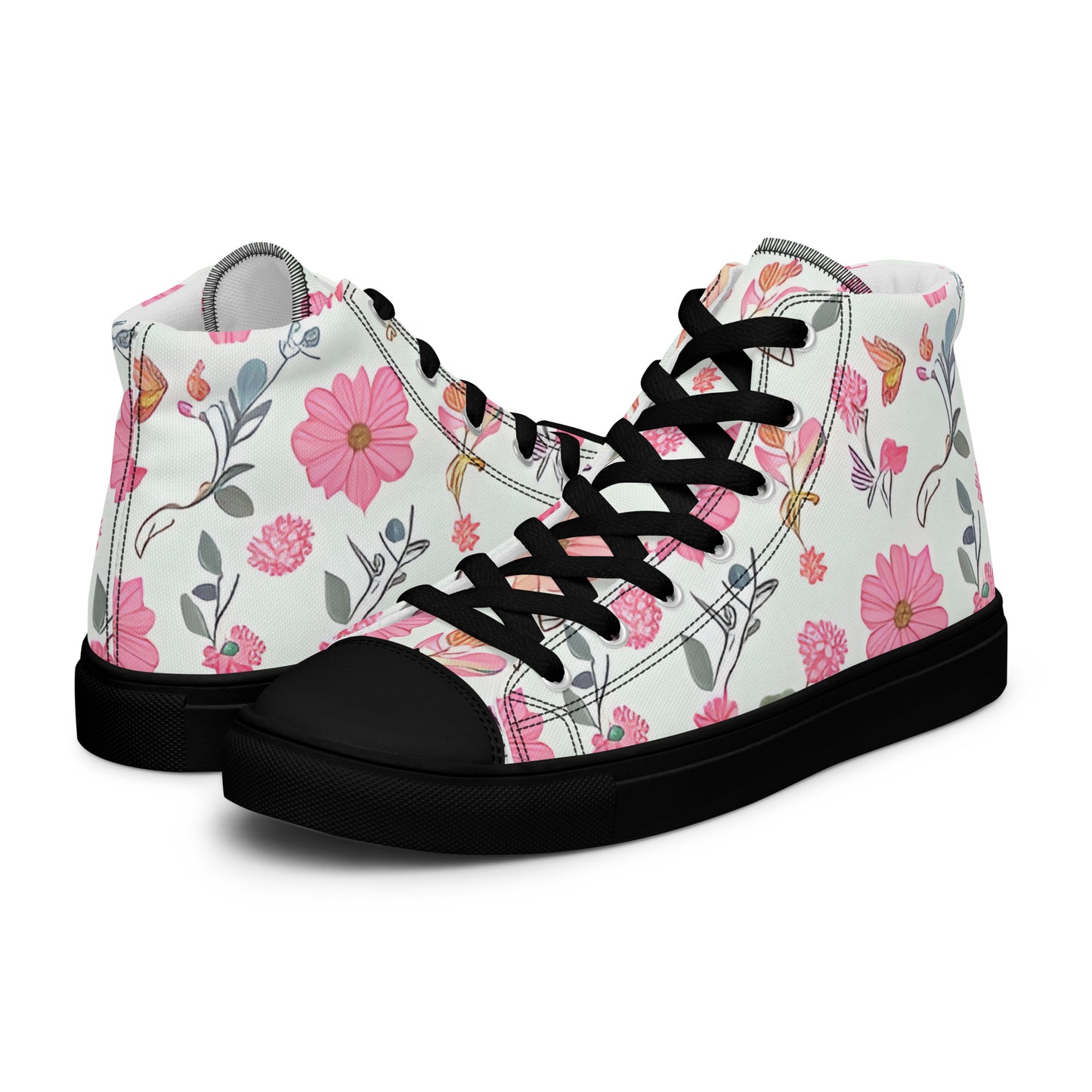 Women’s high top canvas shoes