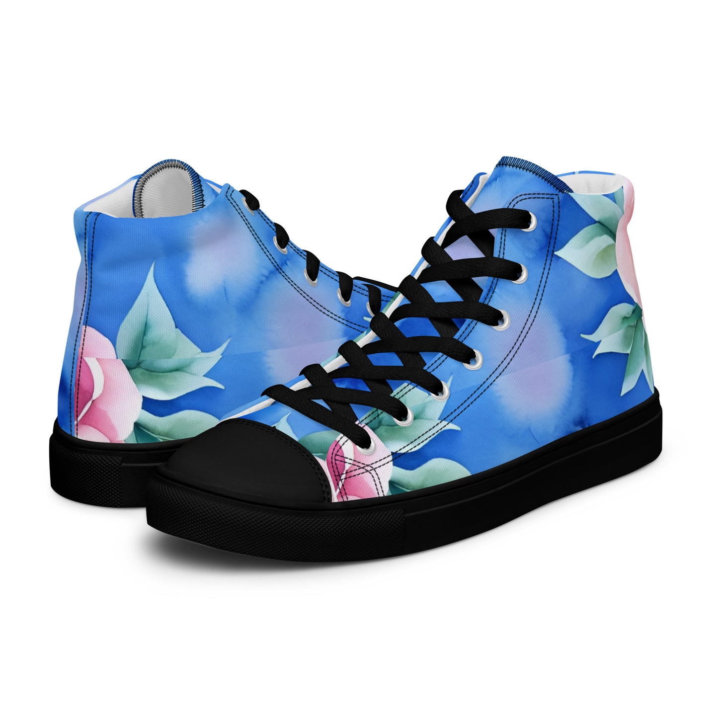 Women’s high top canvas shoes