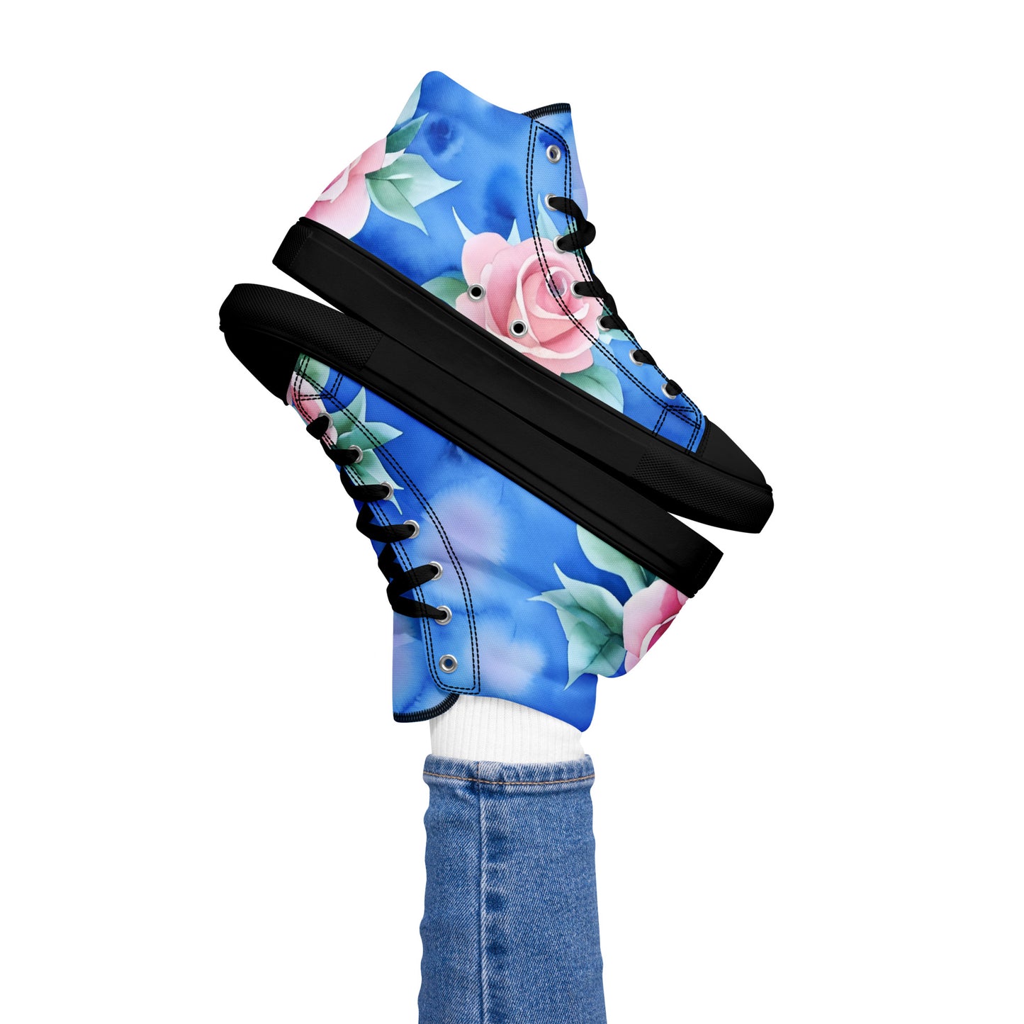 Women’s high top canvas shoes