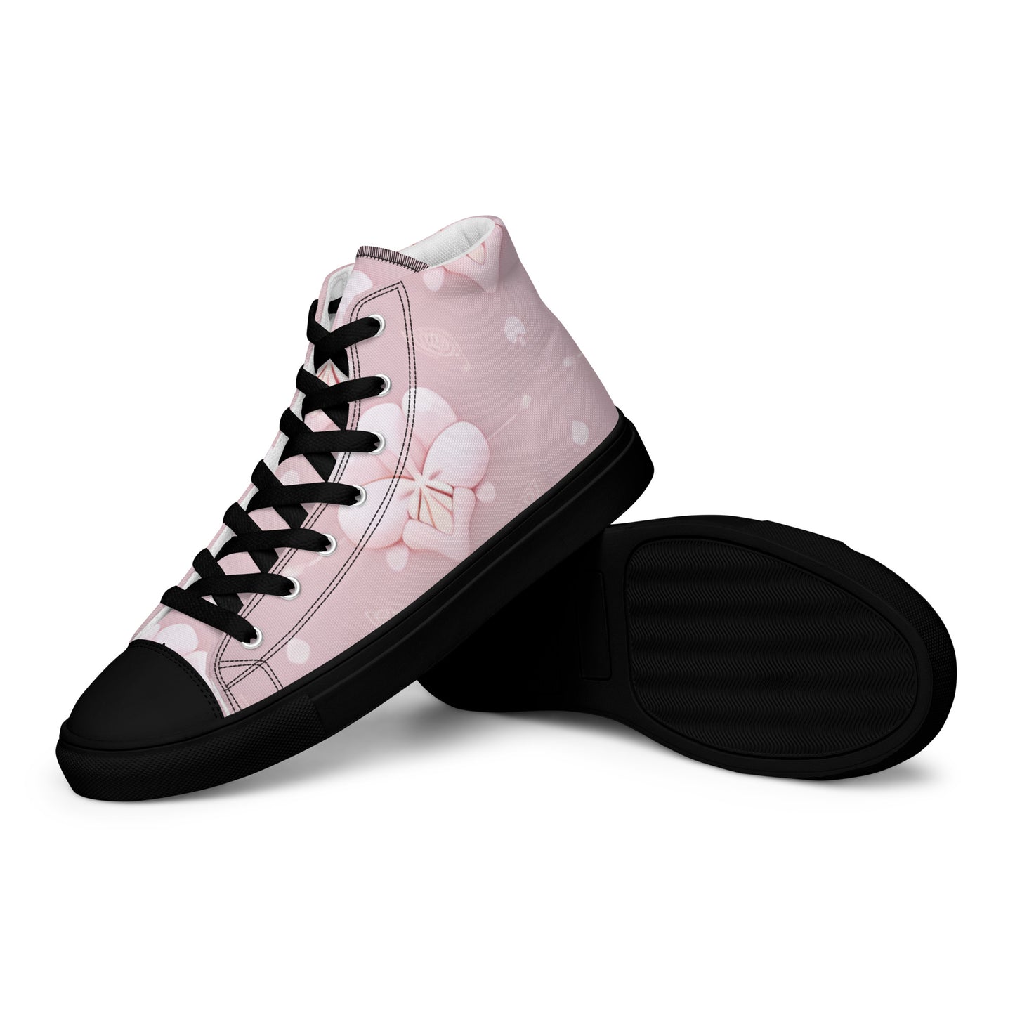 Women’s high top canvas shoes