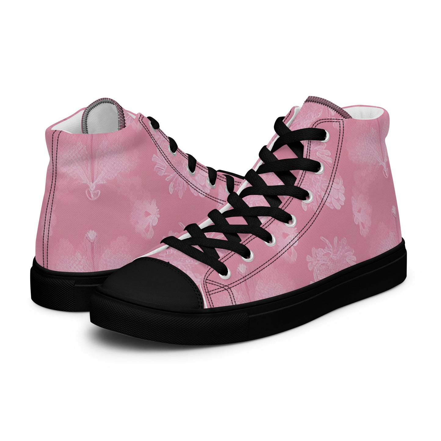 Women’s high top canvas shoes