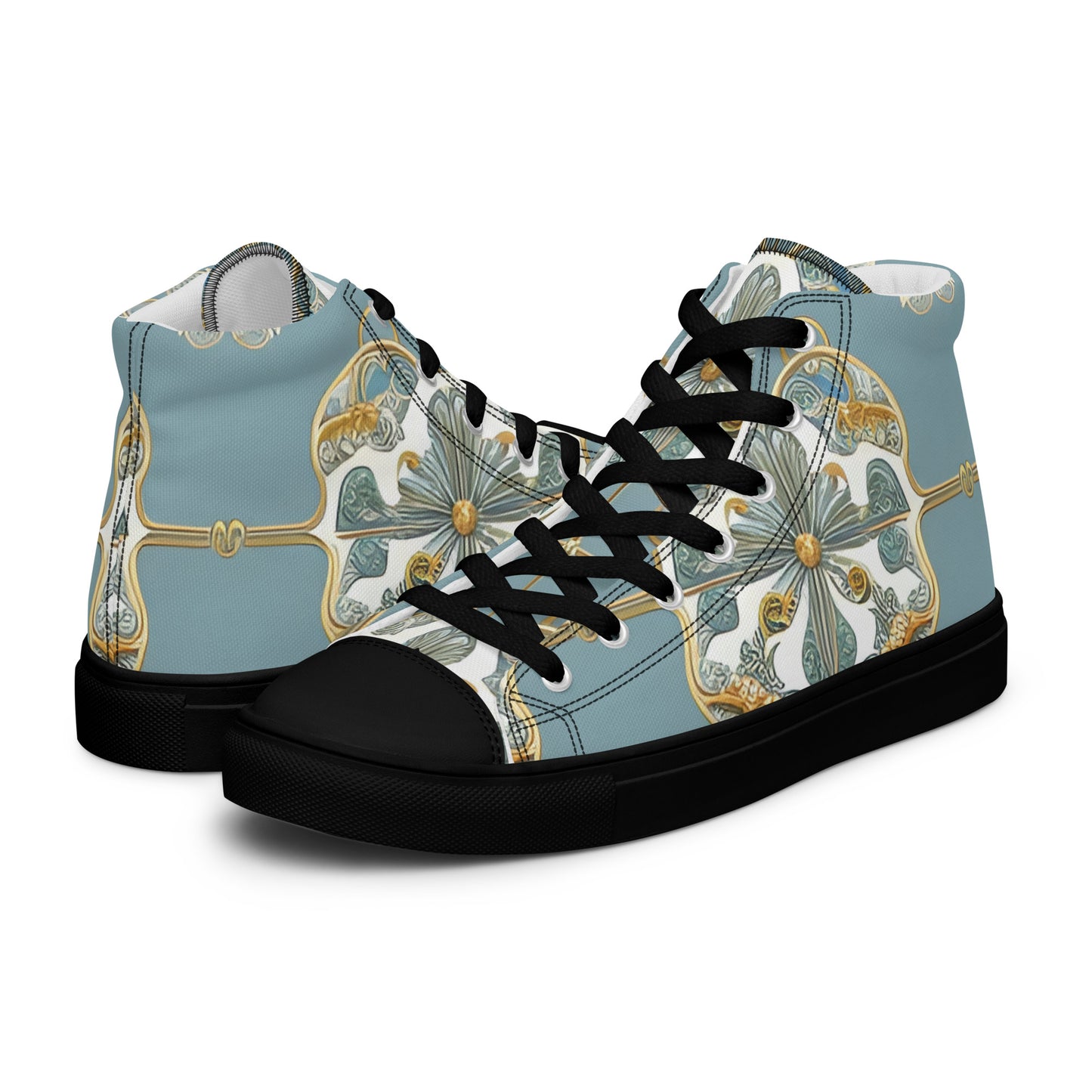 Women’s high top canvas shoes