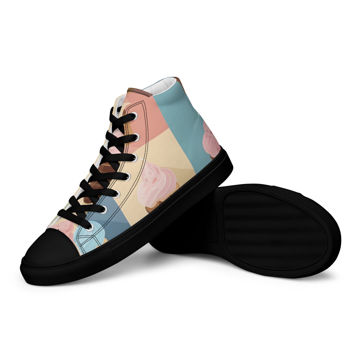 Women’s high top canvas shoes