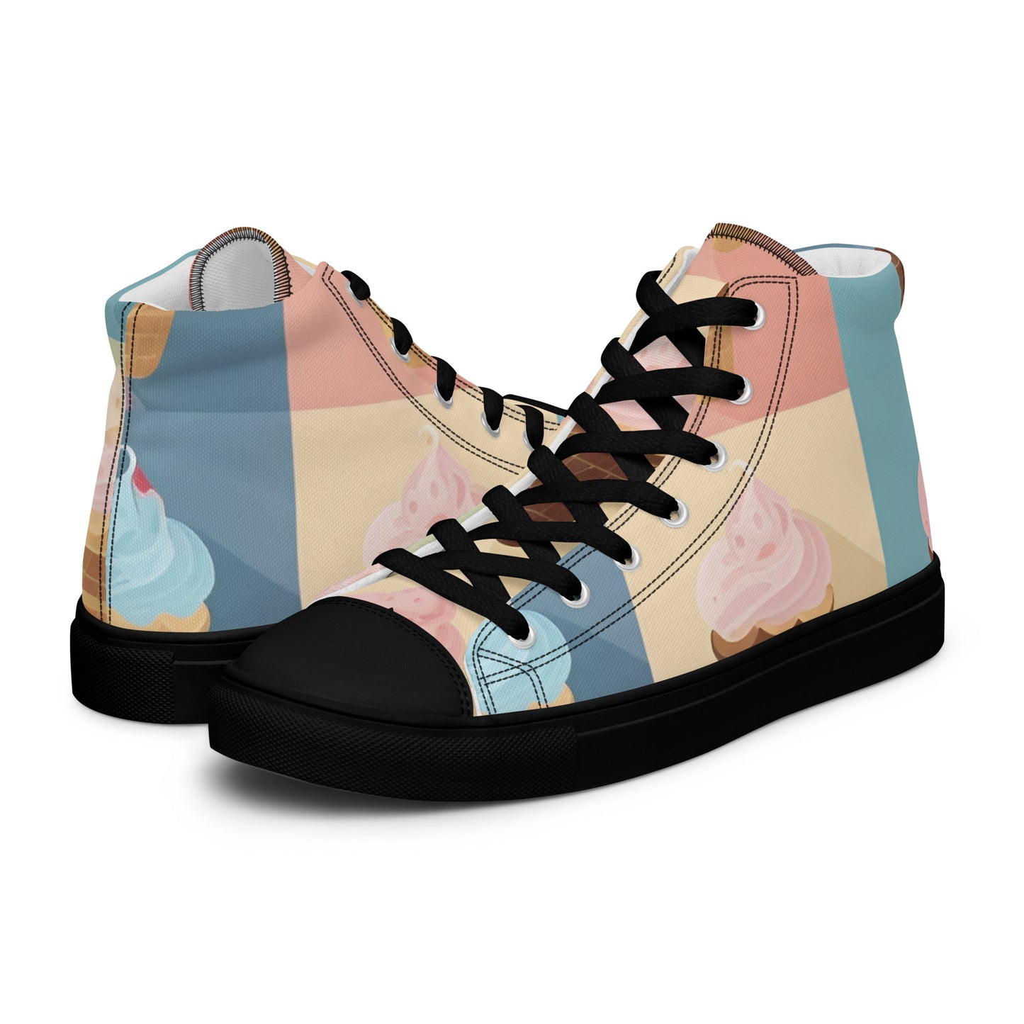 Women’s high top canvas shoes