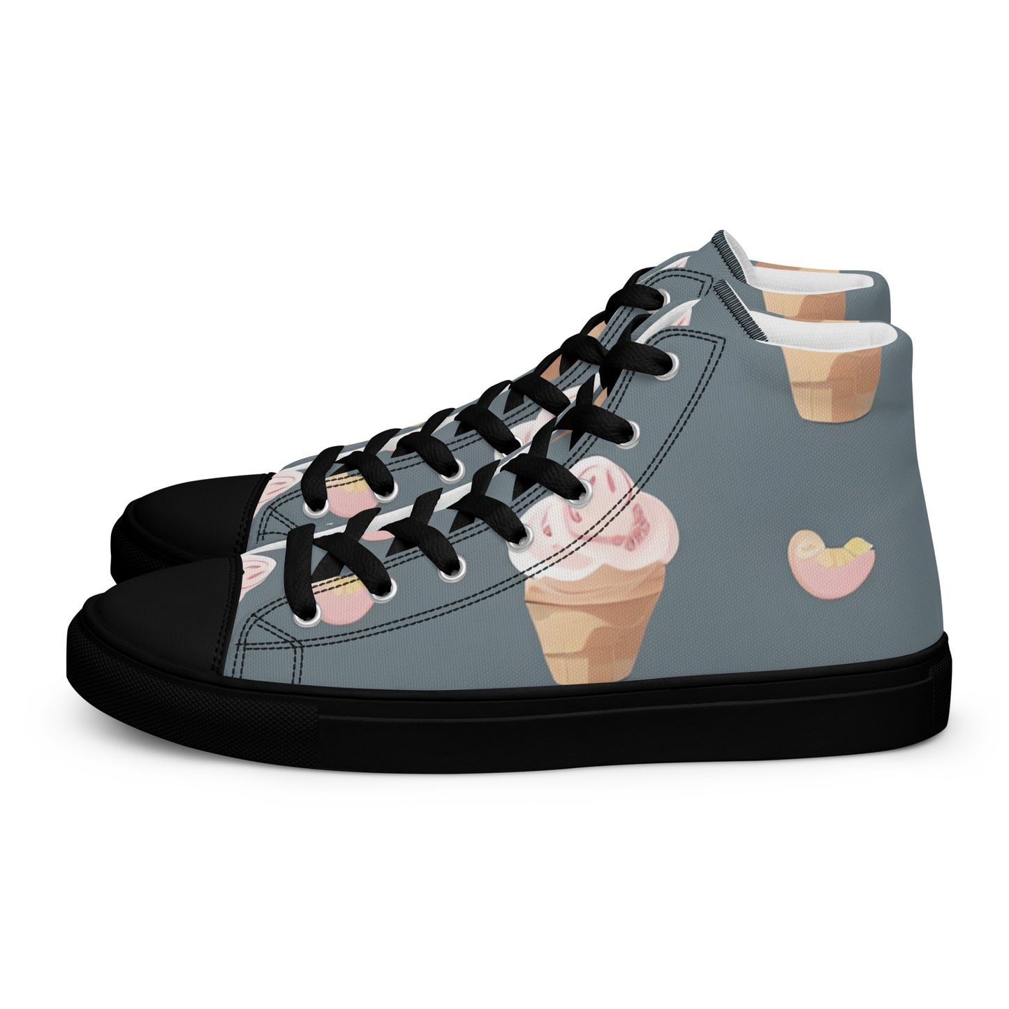 Women’s high top canvas shoes