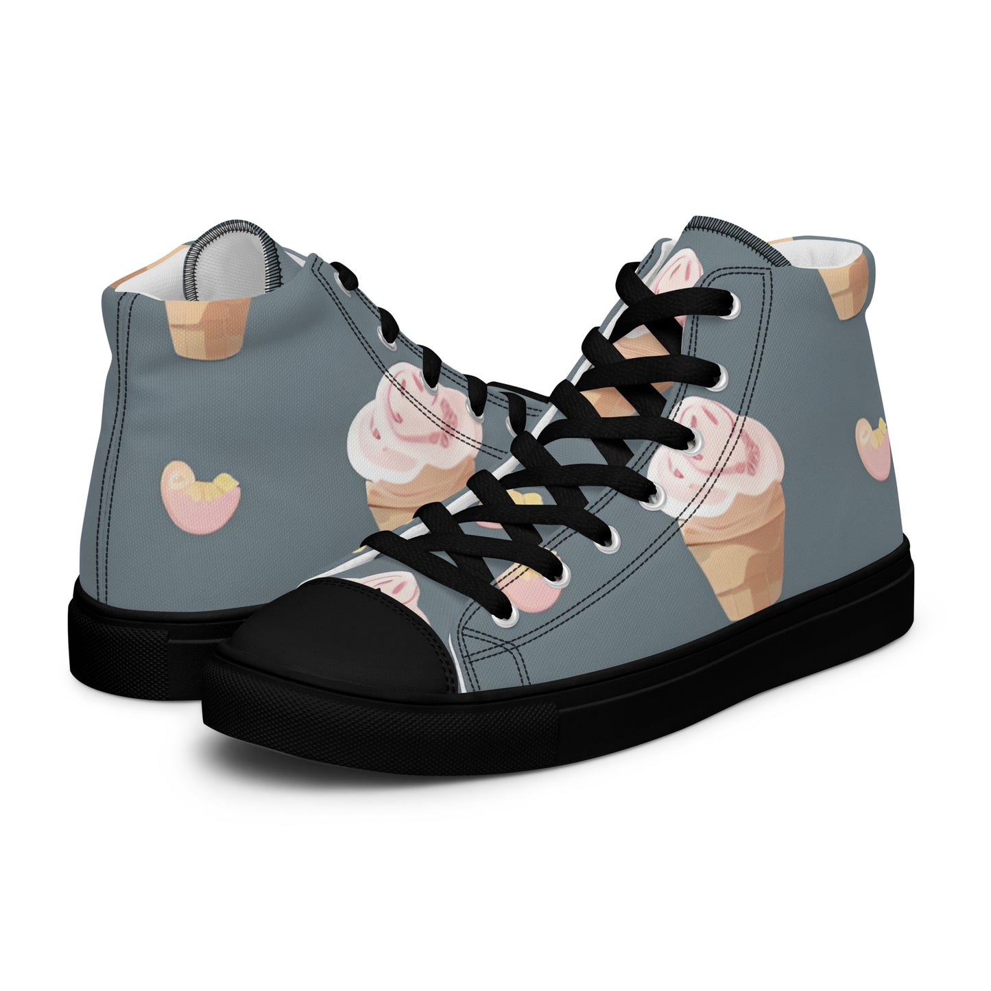 Women’s high top canvas shoes