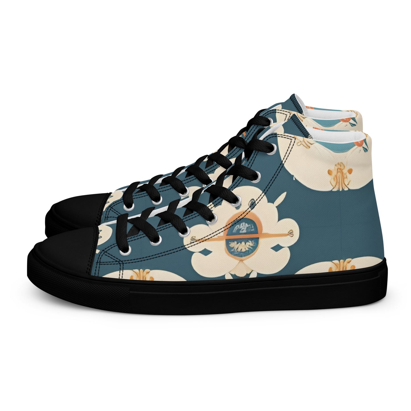 Women’s high top canvas shoes