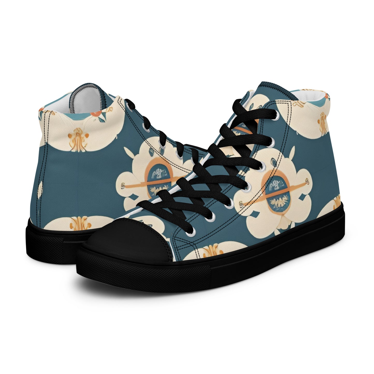 Women’s high top canvas shoes