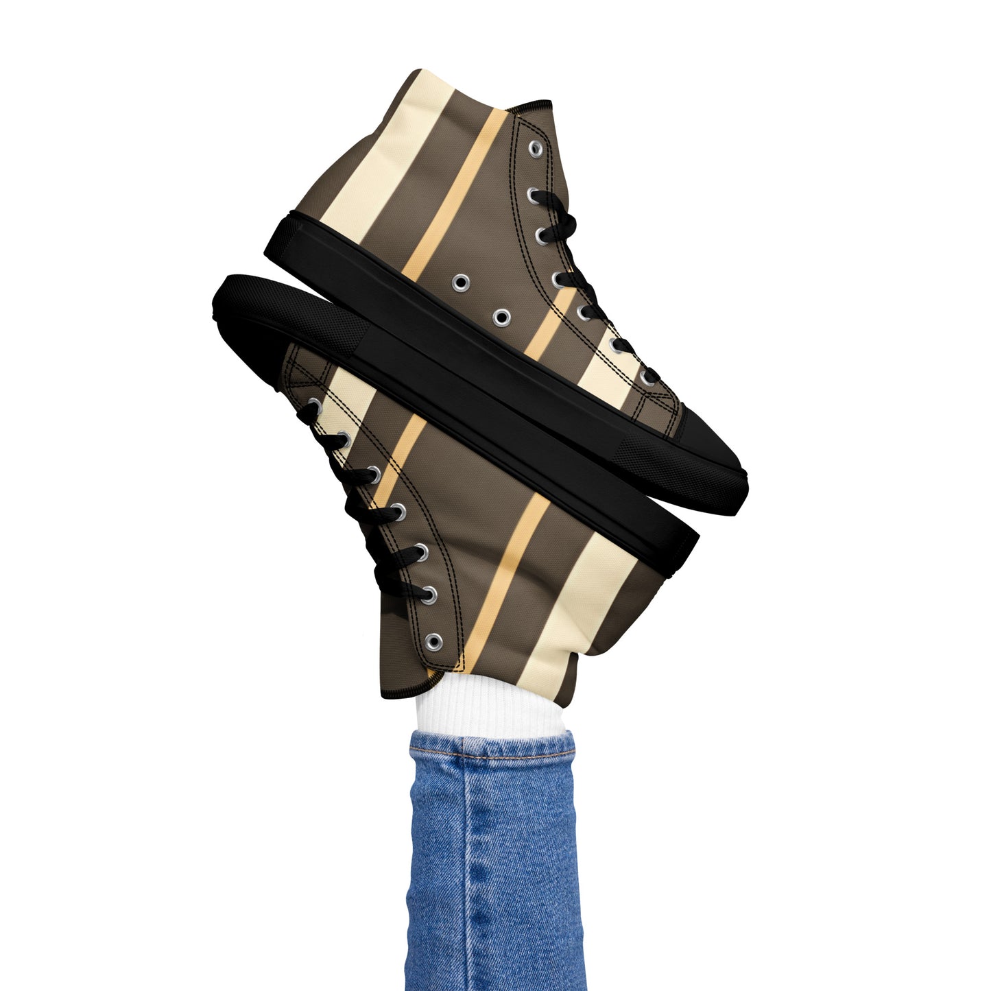 Women’s high top canvas shoes