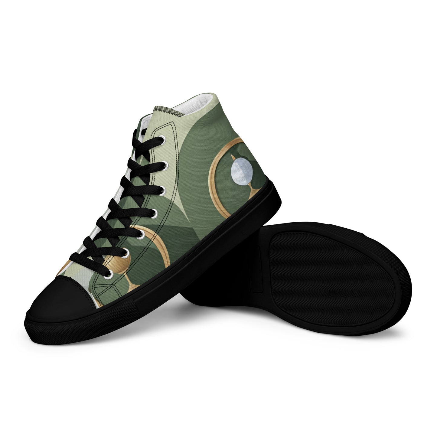 Women’s high top canvas shoes