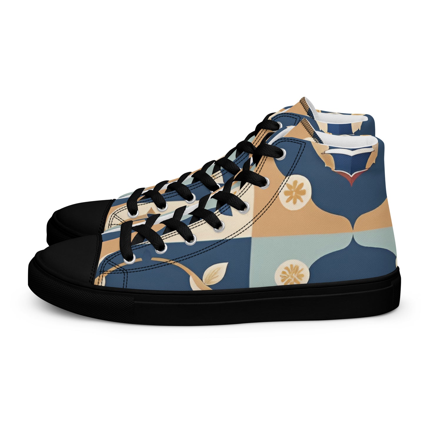 Women’s high top canvas shoes