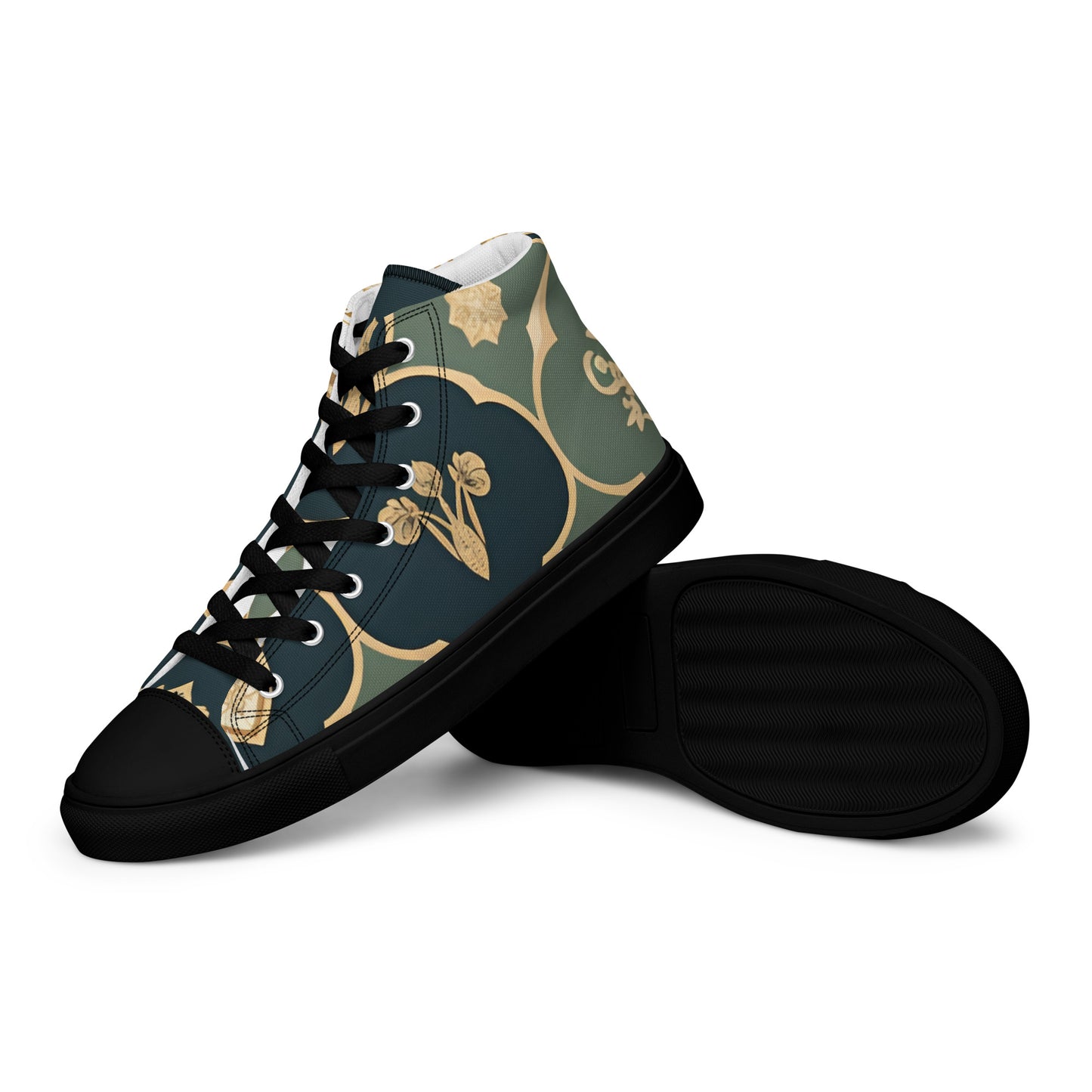 Women’s high top canvas shoes