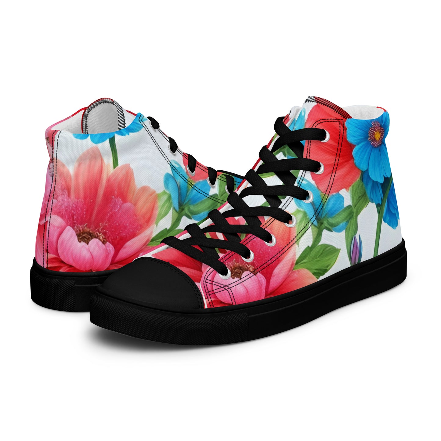 Women’s high top canvas shoes