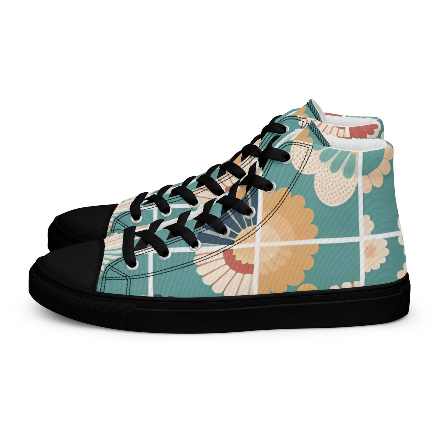 Women’s high top canvas shoes