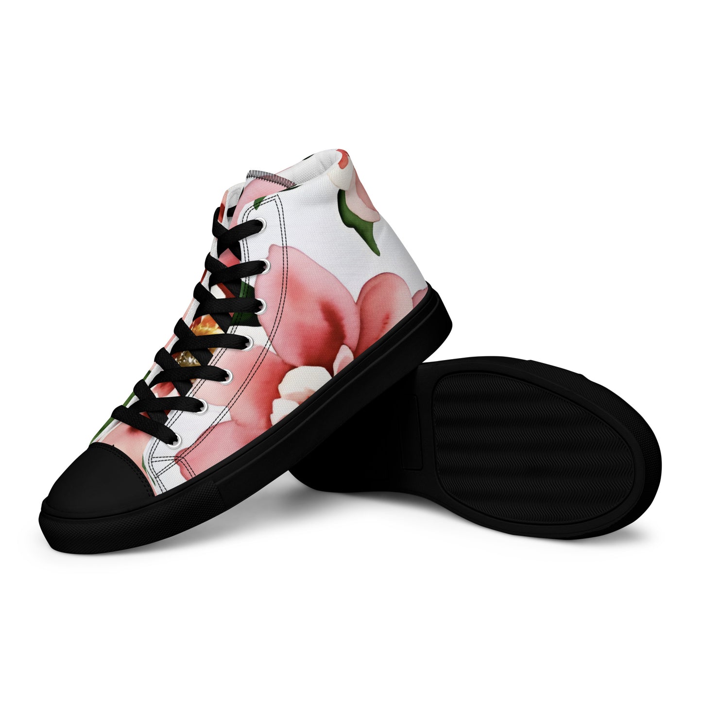 Women’s high top canvas shoes